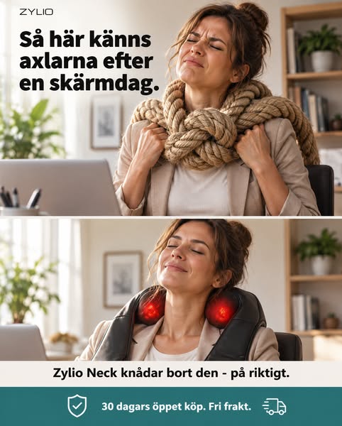 Zylio Neck knådar bort den – på riktigt