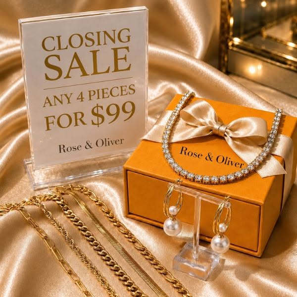 Closing Sale – Any 4 for $99