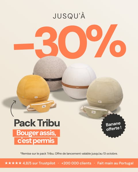 Jusqu'à -30% sur le pack Tribu Bloon Kids.