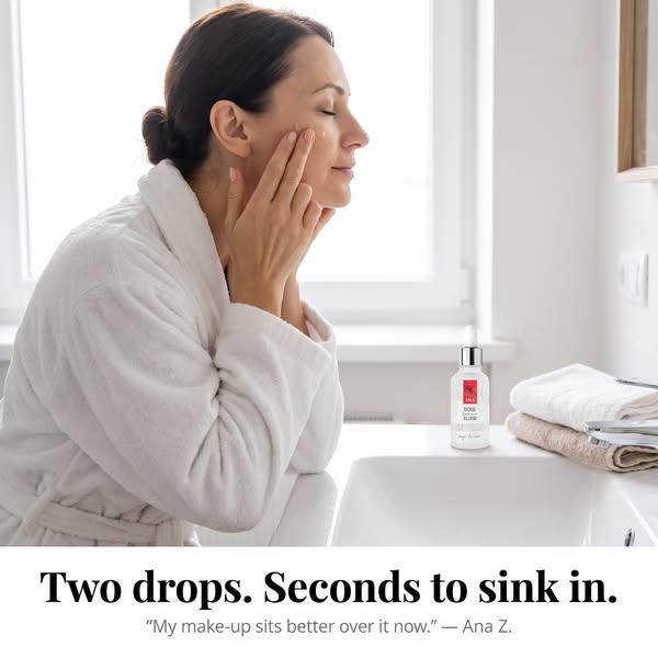 The needle-free step in her morning routine