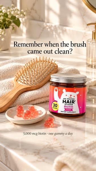 Is it normal to pull a ball of hair off the brush every single morning?