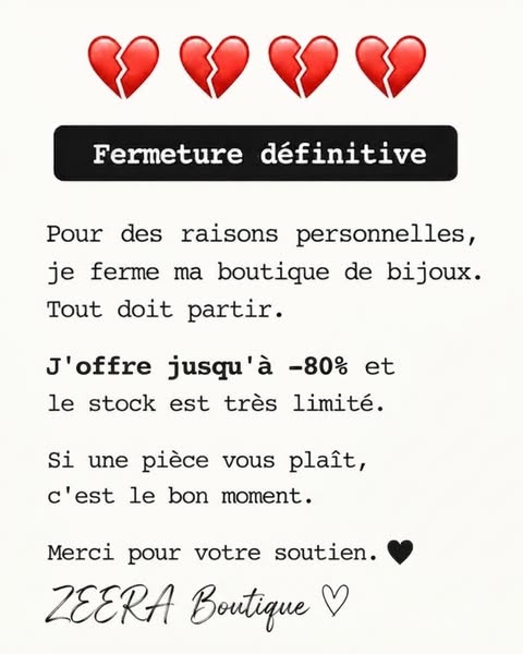 Stock Limité