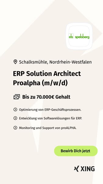 Nur wenige Klicks zum neuen Job