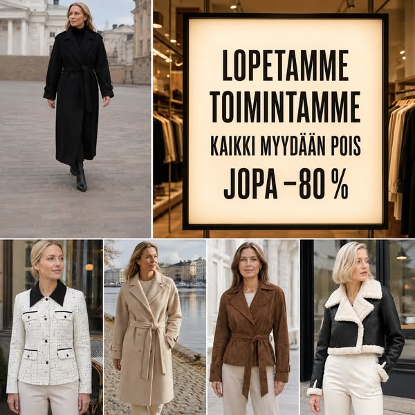 Jopa 80 % alennusta