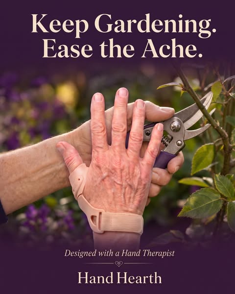 The ache when you grip the shears.