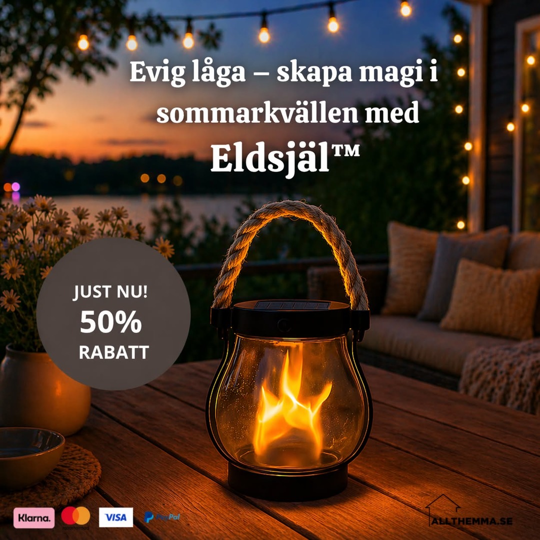 Tänd stämningen – skräm bort mörkret!