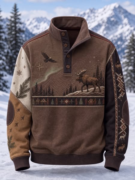 Winter Moose