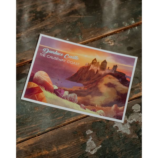 Dunluce Castle Postcard | Derry Nice Things