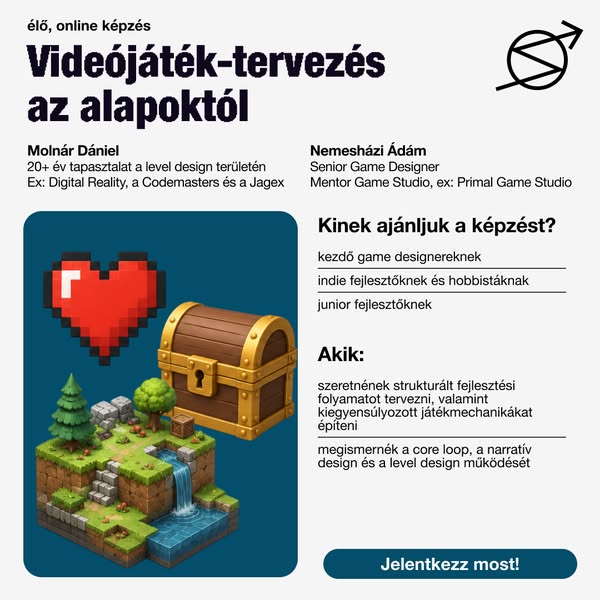 Tervezd meg a saját videójátékod!