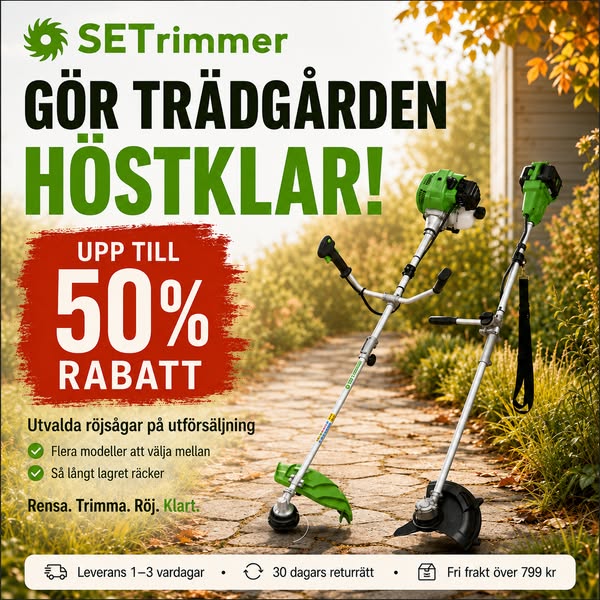 GÖR TRÄDGÅRDEN HÖSTKLAR!