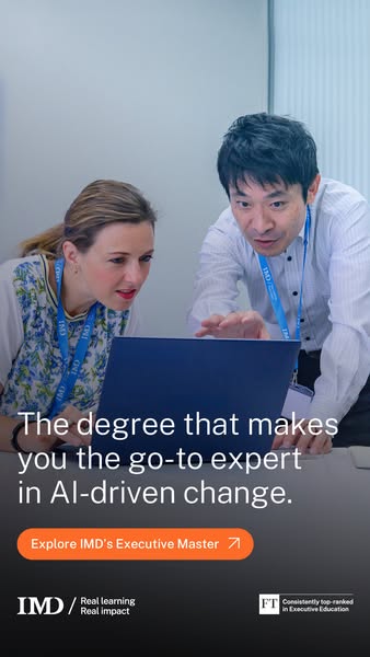 Executive Master in AI and Digital Business Transformation