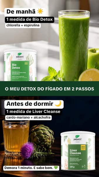 Limpeza natural do fígado