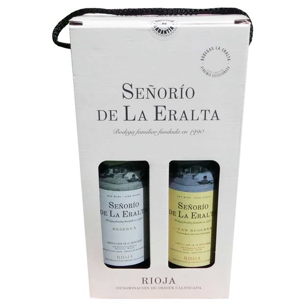 Estuche Reserva y Gran Reserva RIOJA "Señorío de La Eralta"
