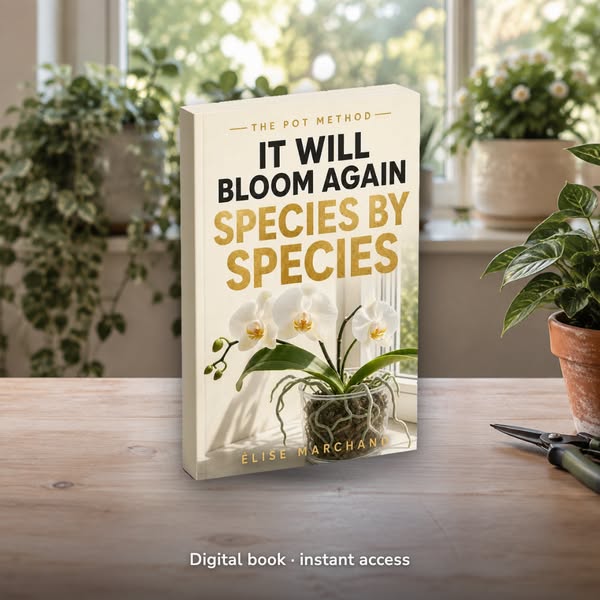 An orchid with no flowers is not dying