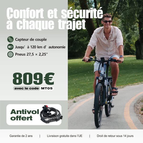 809 € avec code MT05