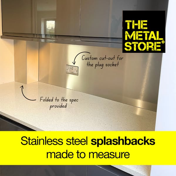 Stainless steel splashbacks