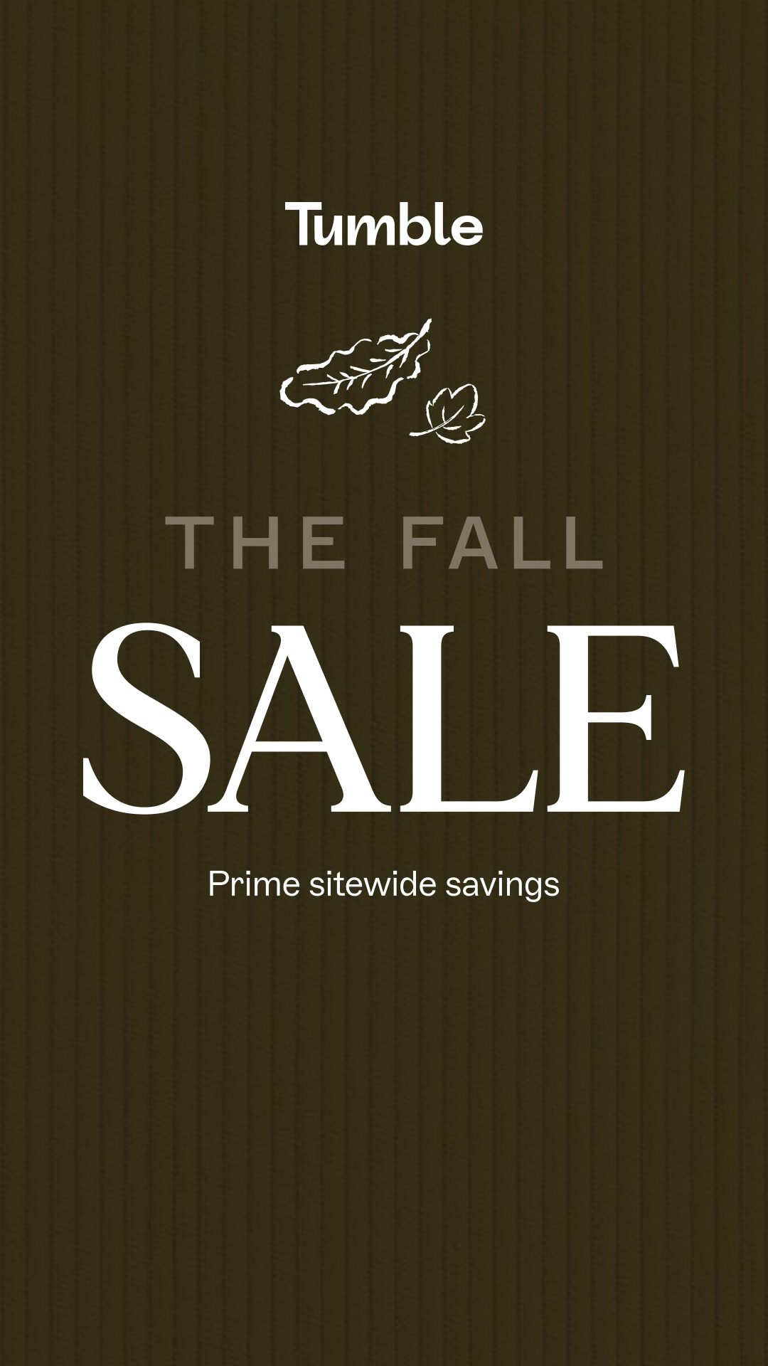 Fall Savings | Sitewide Savings!