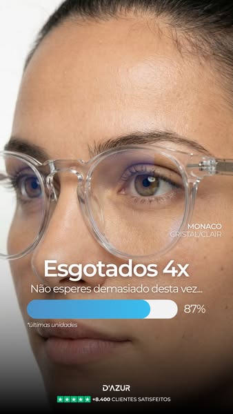 Esgotado 4x. Última oportunidade.