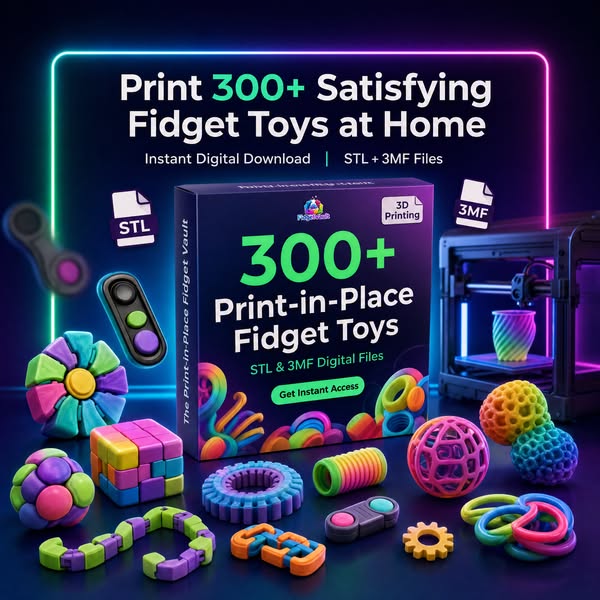 Print 300+ Fidget Toys