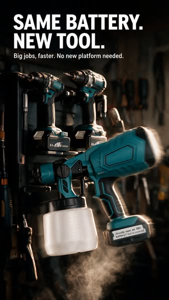 Works With Your Makita 18V LXT Batteries