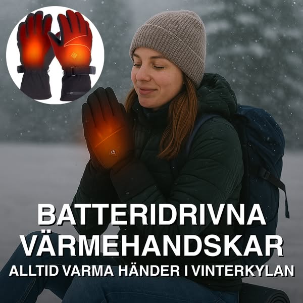 Värme på sekunder i minusgrader