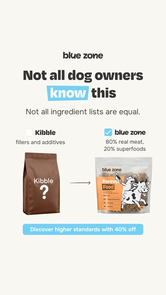 Done with ultra-processed food? So is your dog.
