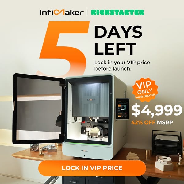 InfiMaker K1 | Launching on Kickstarter August 11 Save $3,600. Lock in the best offer!