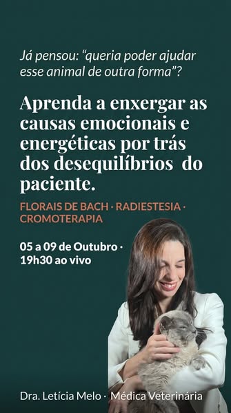 Imersão Saúde Holística Animal