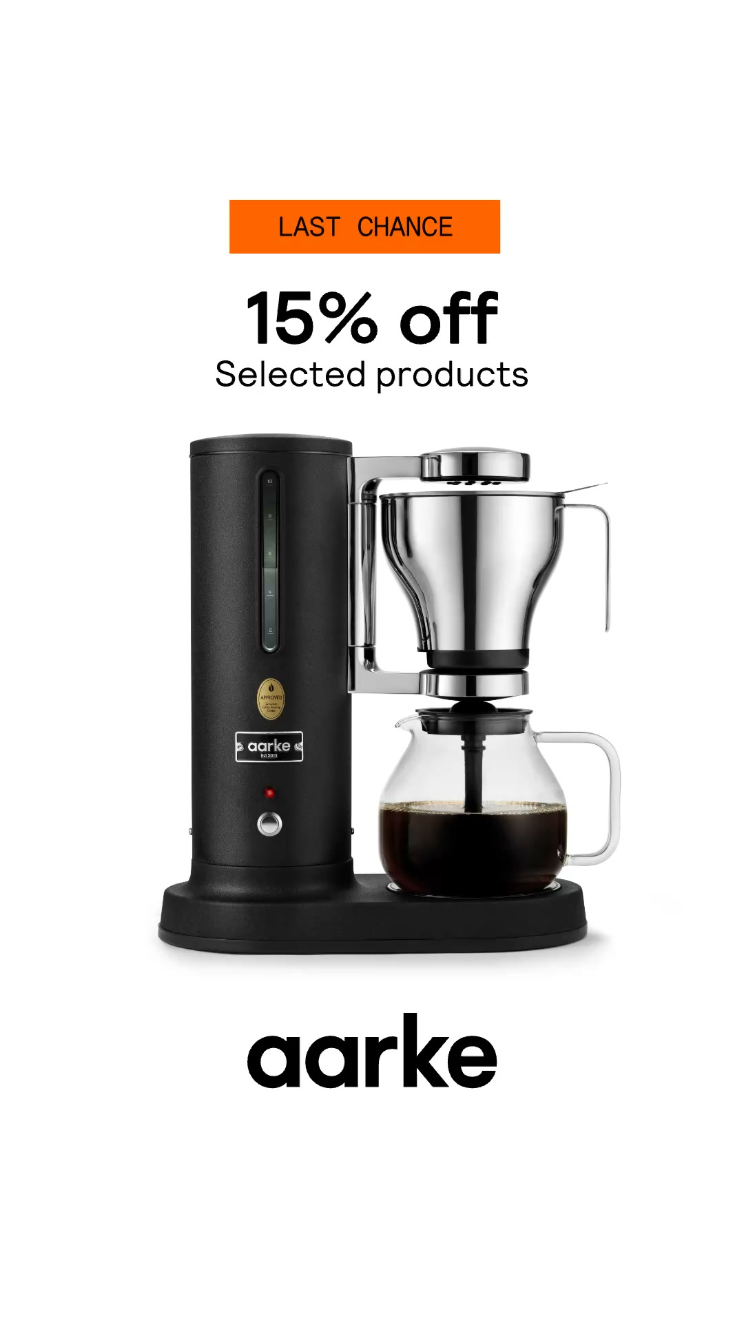 15% off. Everyday, elevated