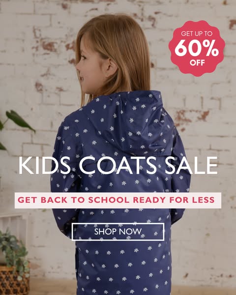 Kids’ Coats Sale | Up to 60% Off!