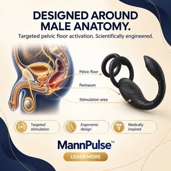 More Control During Intimacy with MannPulse!