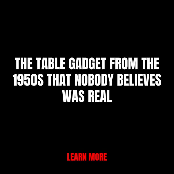 The Incredible Kitchen Device From the 1950s