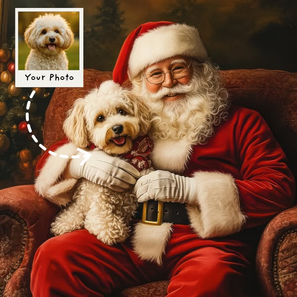 Your Pet + Santa = Christmas Magic!