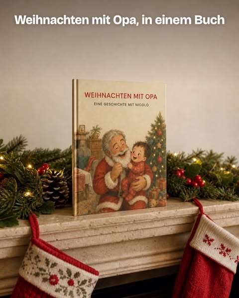Erstelle das Weihnachtsbuch deines Kindes