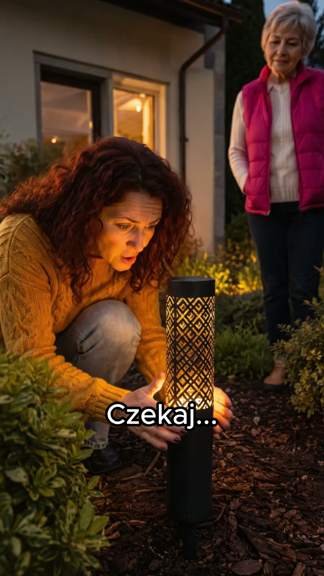Duże dekoracyjne słupki solarne