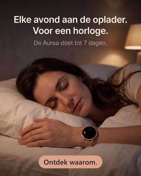 Een keer per week opladen. Klaar.