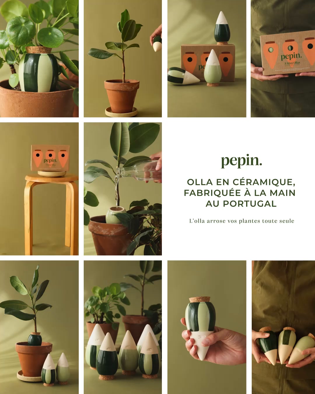 Fabriquée à la main, pensée pour vos plantes