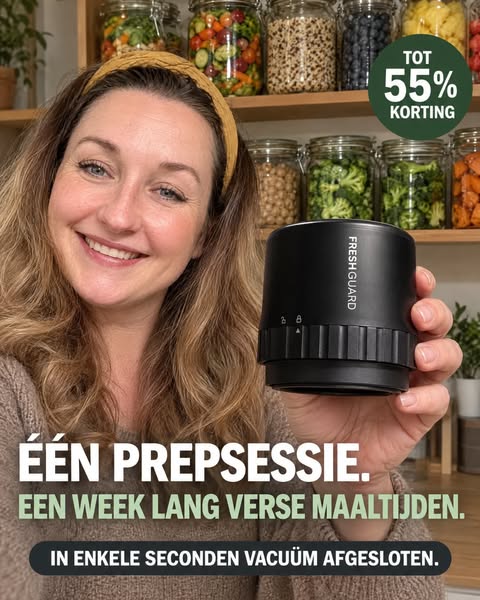 Houd eten tot 3x langer vers