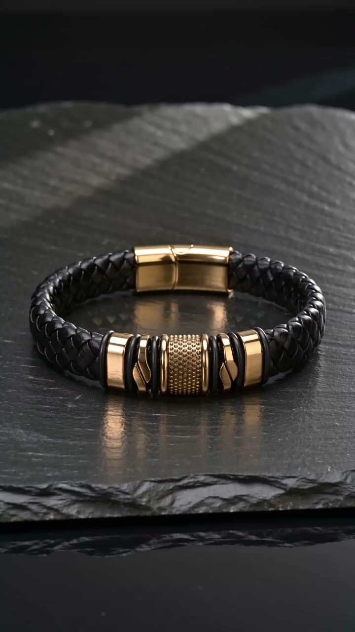 Premium Leather Bracelet For Men