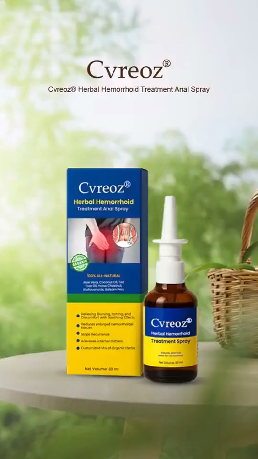 100% Natural Hemorrhoid Relief That Actually Works