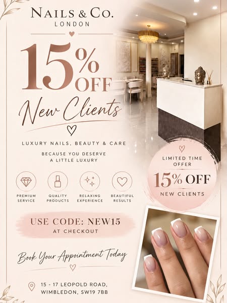 Make an appointment at Nails and Co. London - 15-17 Leopold Road - London | Fresha
