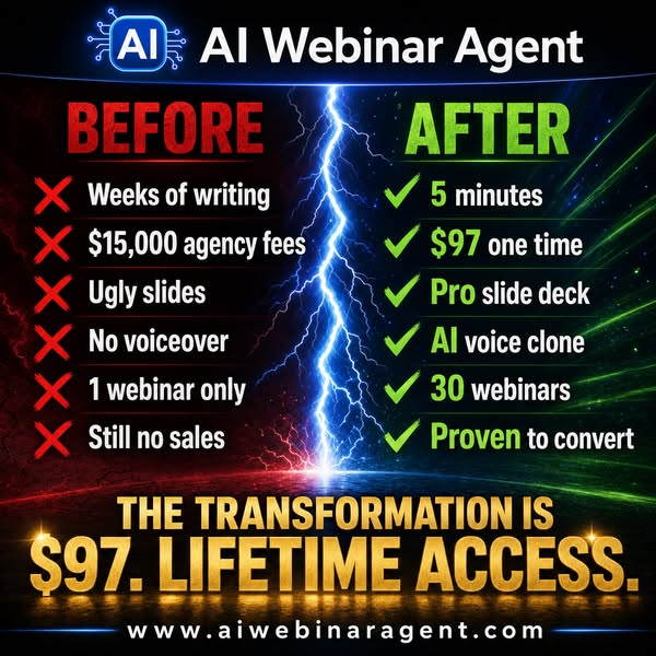 AI Webinar Agent Writes Your Script for You