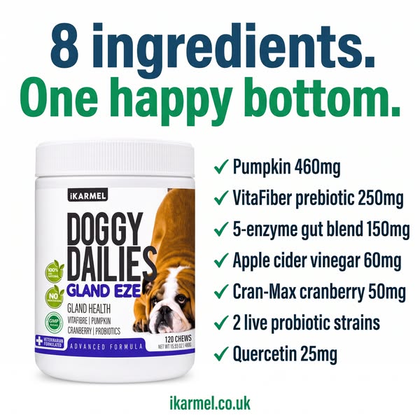 8 Ingredients. One Happy Bottom.