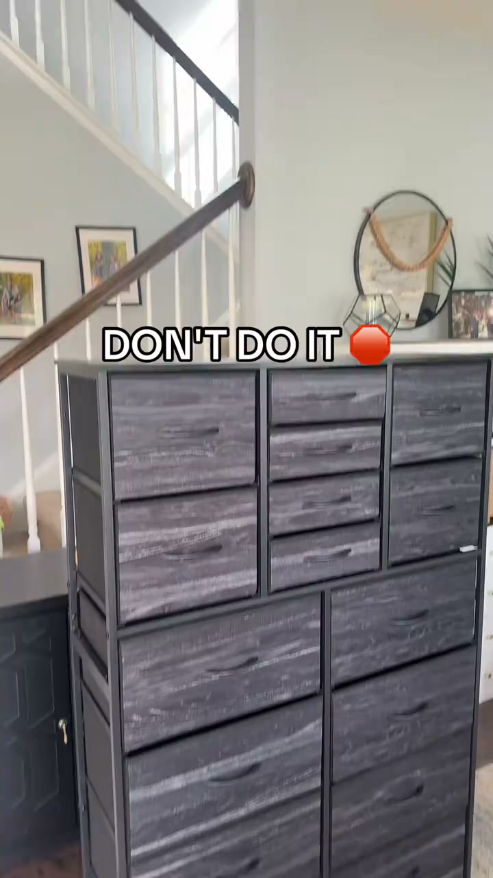 Sixteen Drawers in a Slim Vertical Design
