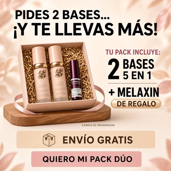 SÚPER OFERTA · DOS BASES + REGALO SUPER BALSAMO Dr. Melaxin Multi Balm
