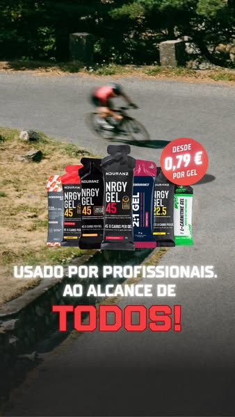 Géis energéticos de nível profissional