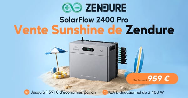 SolarFlow 2400 Pro 丨 Seulement 959€