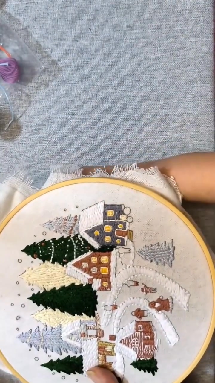 Christmas Embroidery KIT