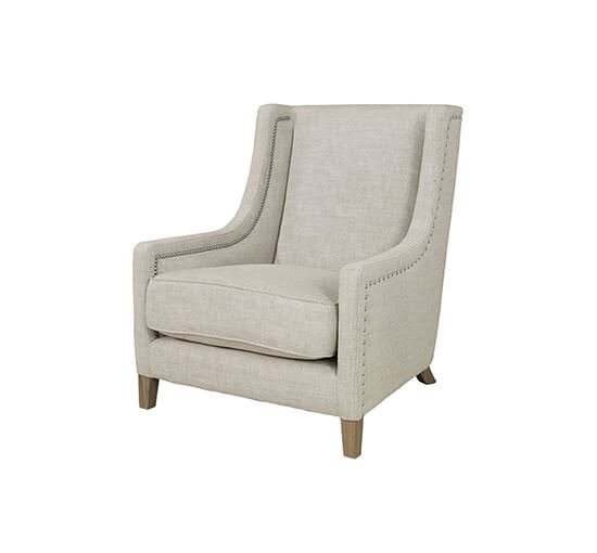 AW44 Armchair Linen Sand