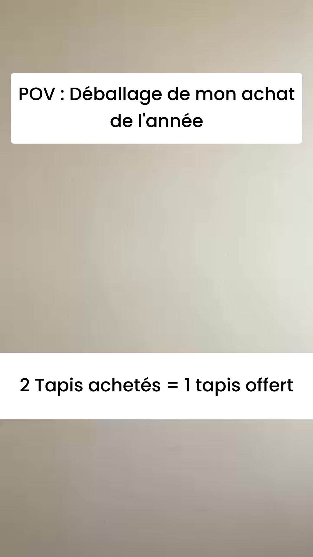 Finis les pattes sales